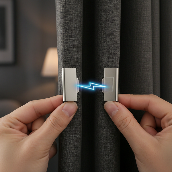 MagSnap™  The Ultimate Blackout Curtain Seal