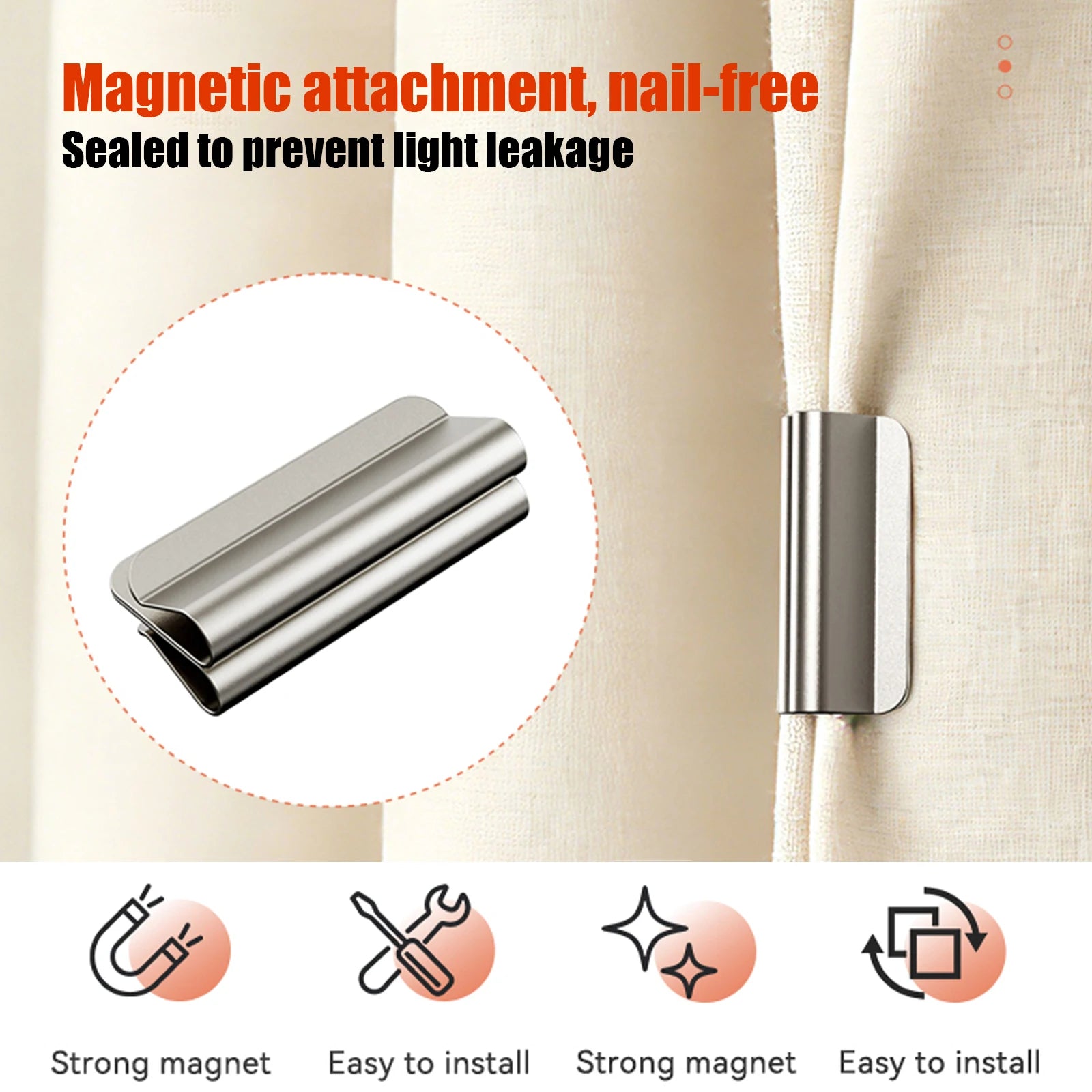 MagSnap™ | The Ultimate Blackout Curtain Seal